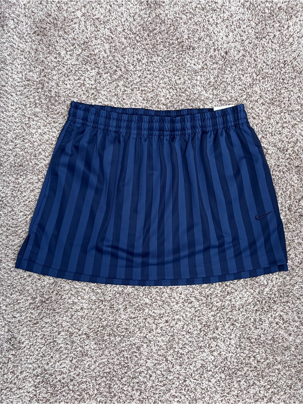 NWT Nike Women’s Navy Striped Athletic Skirt